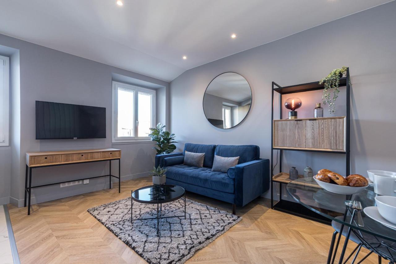 1 Su Ede - Dernier Etage Ascenseur - 1 Min Plage Et Zone Pietonne Ницца Экстерьер фото