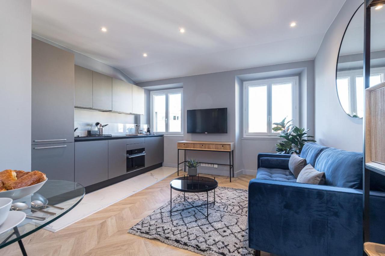 1 Su Ede - Dernier Etage Ascenseur - 1 Min Plage Et Zone Pietonne Ницца Экстерьер фото